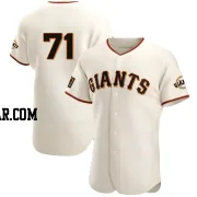 Tyler Rogers Men's San Francisco Giants Cream Authentic Home Jersey