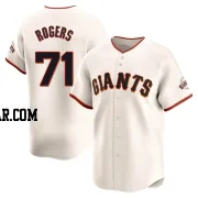 Tyler Rogers Men's San Francisco Giants Cream Limited Home Jersey