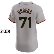 Tyler Rogers Men's San Francisco Giants Gray Elite Road Jersey