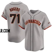 Tyler Rogers Men's San Francisco Giants Gray Limited Away Jersey