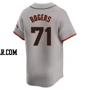 Tyler Rogers Men's San Francisco Giants Gray Limited Away Jersey