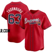 Tyler Thornburg Men's Atlanta Braves Red Limited Alternate Jersey