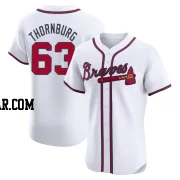 Tyler Thornburg Men's Atlanta Braves White Elite Home Jersey