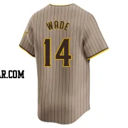 Tyler Wade Men's San Diego Padres Limited Tan Alternate Jersey