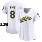 Tyler Wade Women's Oakland Athletics White Limited Home Jersey