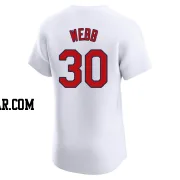 Tyler Webb Men's St. Louis Cardinals White Elite Home Jersey