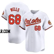 Tyler Wells Men's Baltimore Orioles White Limited Home Jersey