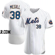 Tylor Megill Men's New York Mets White Authentic Home Jersey