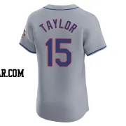 Tyrone Taylor Men's New York Mets Gray Elite Road Jersey