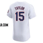 Tyrone Taylor Men's New York Mets White Elite Home Jersey