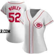 Vance Worley Women's Cincinnati Reds White Authentic Home Jersey