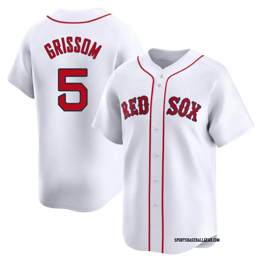 Vaughn Grissom Men's Boston Red Sox White Limited Home Jersey