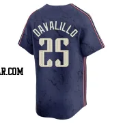 Vic Davalillo Men's Cleveland Guardians Navy Limited 2024 City Connect Jersey