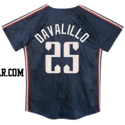 Vic Davalillo Toddler Cleveland Guardians Navy Limited Preschool & 2024 City Connect Jersey