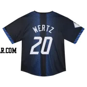 Vic Wertz Toddler Detroit Tigers Blue Limited & Preschool 2024 City Connect Jersey