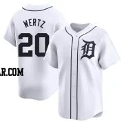 Vic Wertz Youth Detroit Tigers White Limited Home Jersey