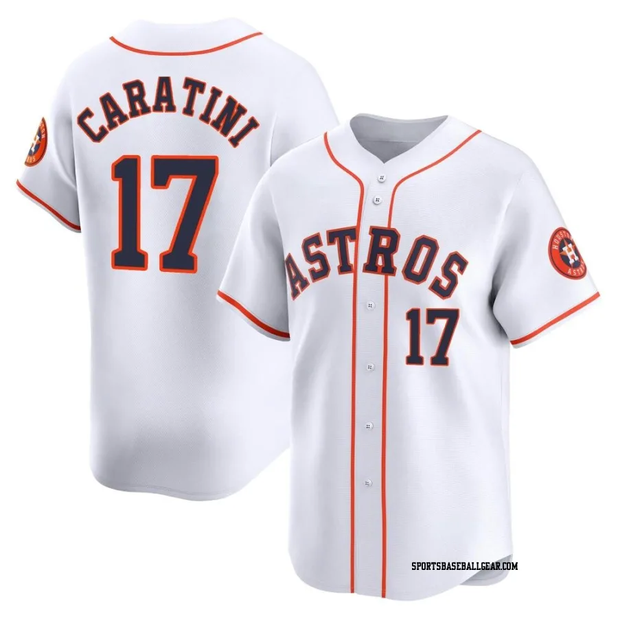 Victor Caratini Youth Houston Astros White Limited Home Jersey