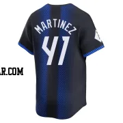 Victor Martinez Men's Detroit Tigers Blue Limited 2024 City Connect Jersey