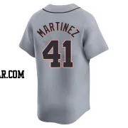 Victor Martinez Men's Detroit Tigers Gray Limited Road Jersey