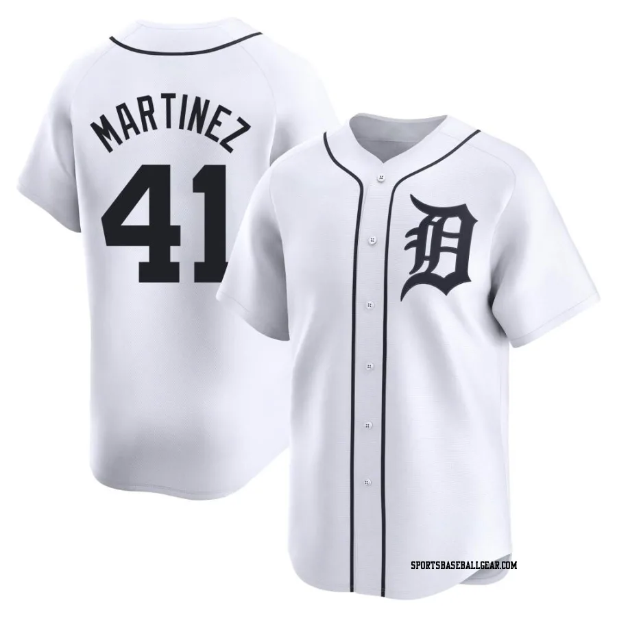 Victor Martinez Youth Detroit Tigers White Limited Home Jersey