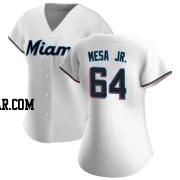 Victor Mesa Jr. Women's Miami Marlins White Authentic Home Jersey