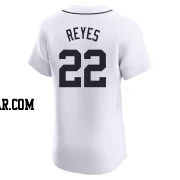 Victor Reyes Men's Detroit Tigers White Elite Home Jersey