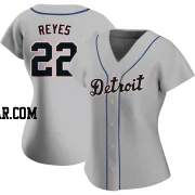 Victor Reyes Women's Detroit Tigers Gray Replica Road Jersey