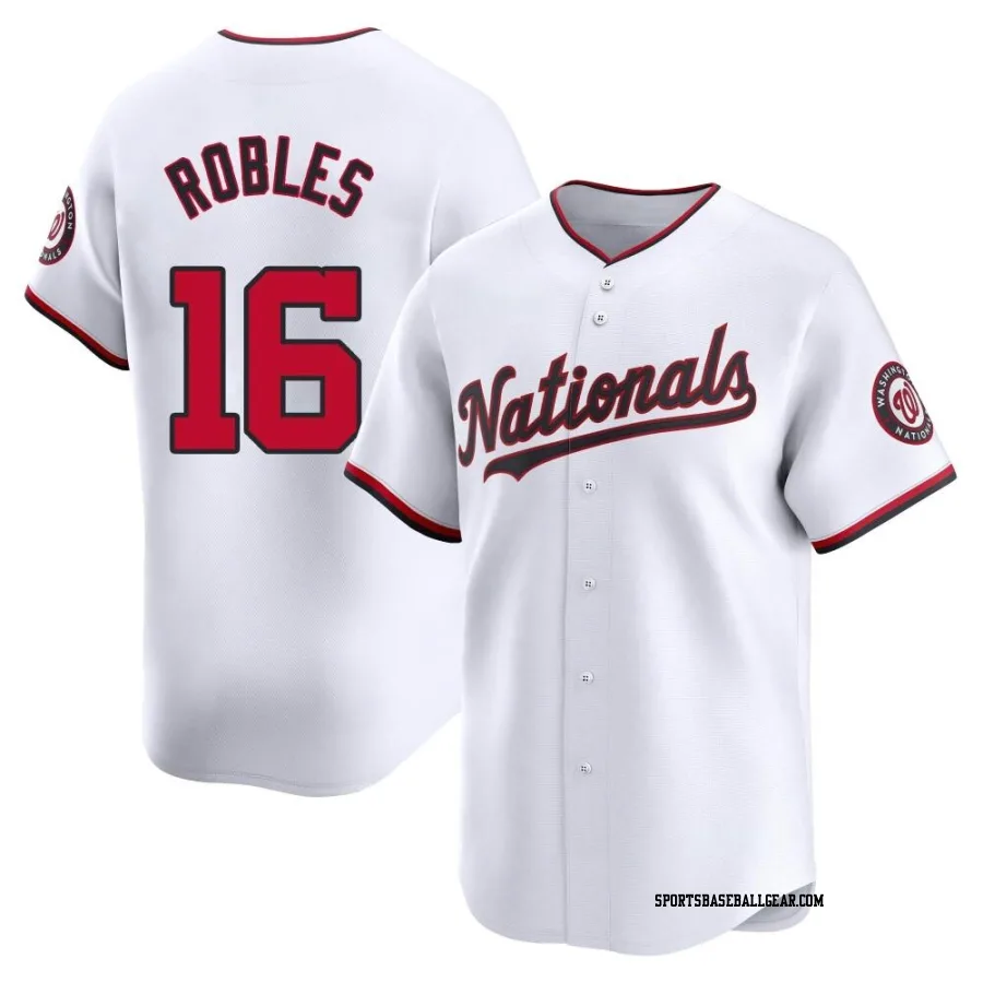 Victor Robles Men's Washington Nationals White Limited Home Jersey