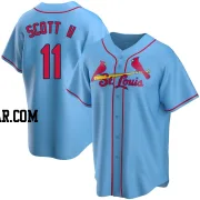 Victor Scott II Youth St. Louis Cardinals Light Blue Replica Alternate Jersey