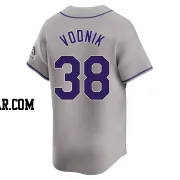 Victor Vodnik Men's Colorado Rockies Gray Limited Road Jersey