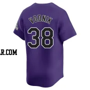 Victor Vodnik Men's Colorado Rockies Purple Limited Alternate Jersey