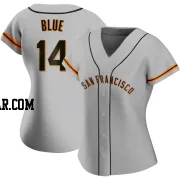 Vida Blue Women's San Francisco Giants Gray Authentic Road Jersey