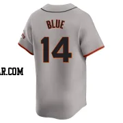 Vida Blue Youth San Francisco Giants Gray Limited Away Jersey