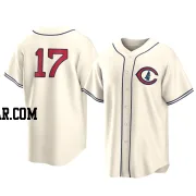 Vidal Brujan Men's Chicago Cubs Cream Replica 2022 Field Of Dreams Jersey