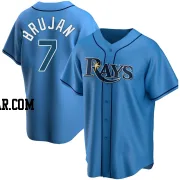 Vidal Brujan Youth Tampa Bay Rays Light Blue Replica Alternate Jersey