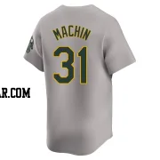 Vimael Machin Men's Oakland Athletics Gray Limited Away Jersey