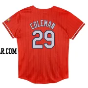 Vince Coleman Toddler St. Louis Cardinals Red Limited Preschool 2024 City Connect Jersey