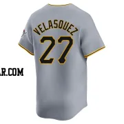 Vince Velasquez Youth Pittsburgh Pirates Gray Limited Away Jersey