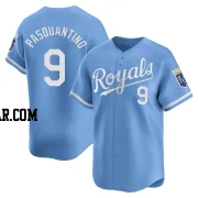 Vinnie Pasquantino Men's Kansas City Royals Light Blue Limited Alternate Jersey