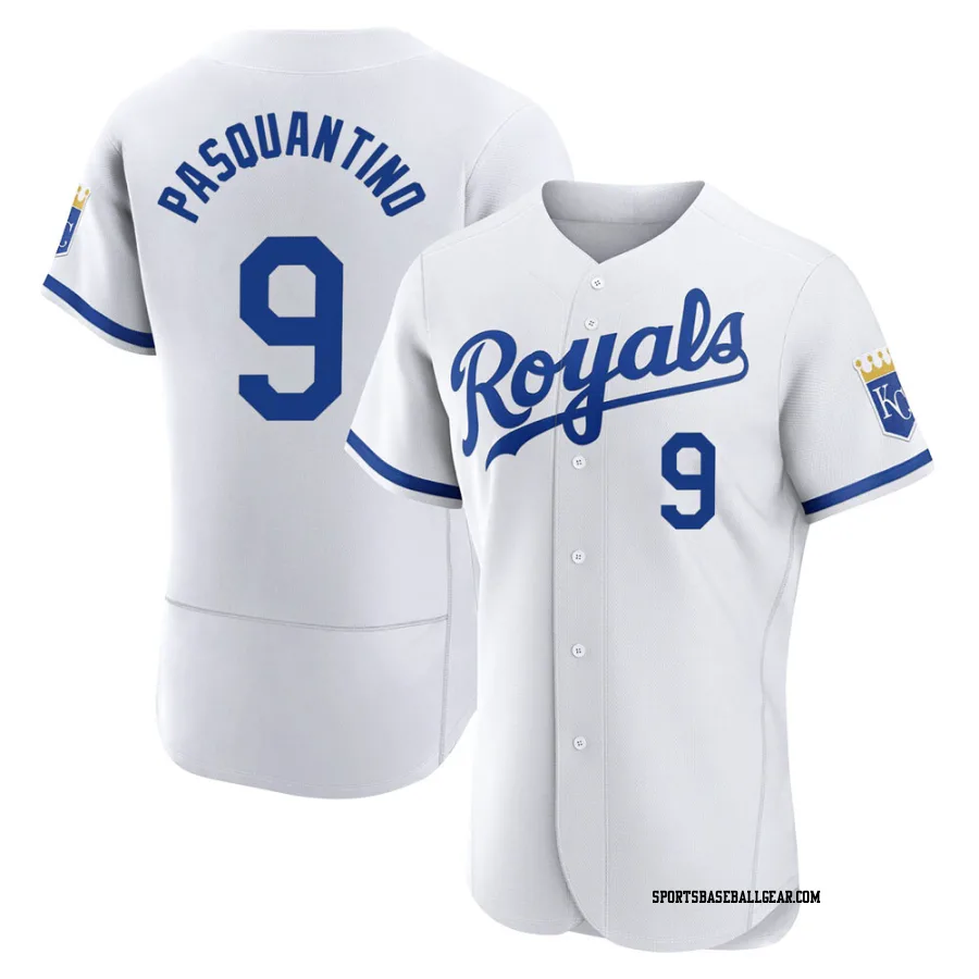 Vinnie Pasquantino Men's Kansas City Royals White Authentic 2022 Home Jersey