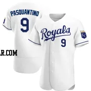 Vinnie Pasquantino Men's Kansas City Royals White Authentic Home Jersey