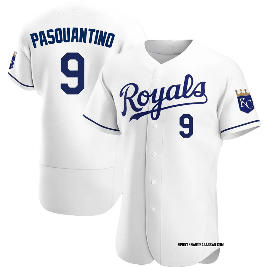 Vinnie Pasquantino Men's Kansas City Royals White Authentic Home Jersey