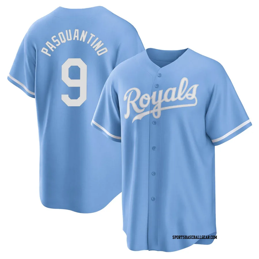 Vinnie Pasquantino Youth Kansas City Royals Light Blue Replica 2022 Alternate Jersey