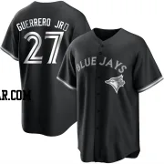 Vladimir Guerrero Jr. Men's Toronto Blue Jays Black/White Replica Jersey