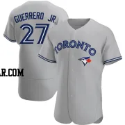 Vladimir Guerrero Jr. Men's Toronto Blue Jays Gray Authentic Road Jersey