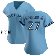 Vladimir Guerrero Jr. Women's Toronto Blue Jays Blue Authentic Jersey