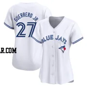 Vladimir Guerrero Jr. Women's Toronto Blue Jays White Limited Home Jersey