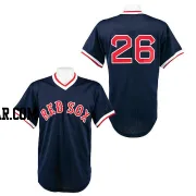 Wade Boggs Men's Boston Red Sox Navy Blue Replica 1991 Throwback Jersey