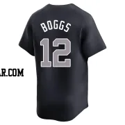 Wade Boggs Men's New York Yankees Navy Limited Alternate Jersey