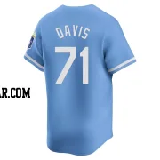 Wade Davis Youth Kansas City Royals Light Blue Limited Alternate Jersey